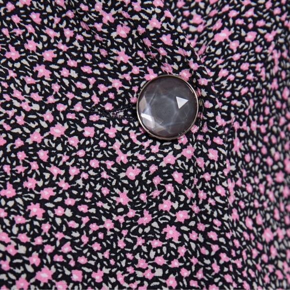 ZARA FLORAL PRINTED JUMPSUIT BLAZER - Picture 10 of 10